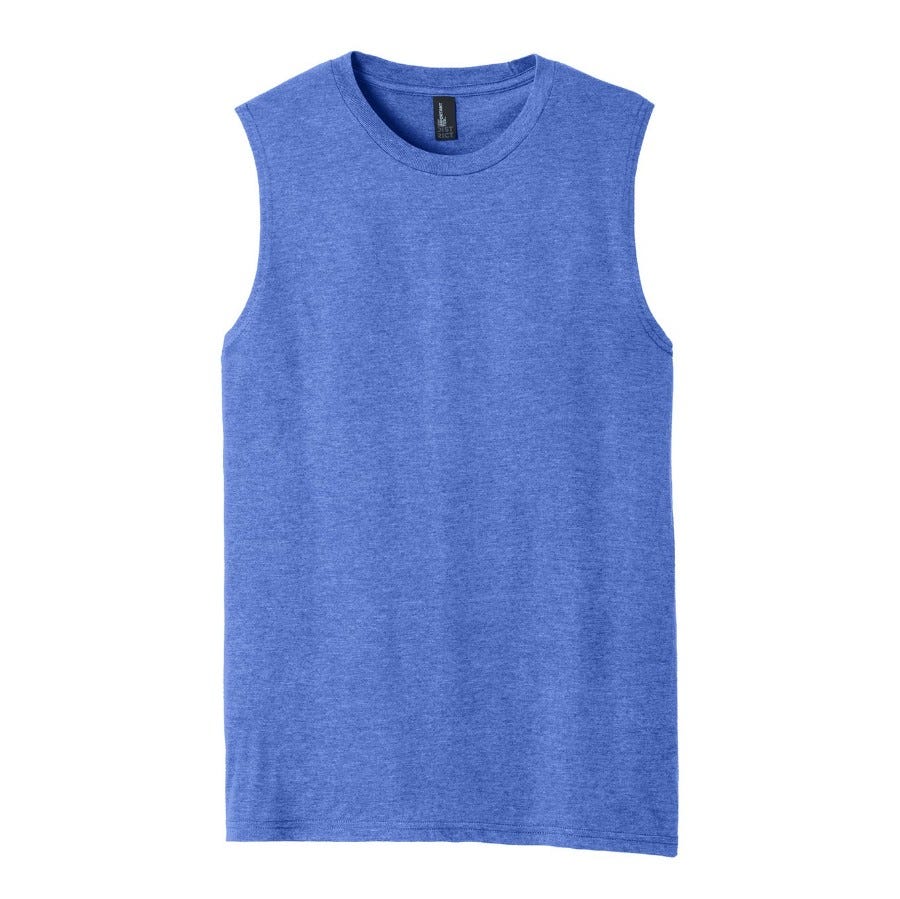 District® V.I.T.™ Muscle Tank with wide armholes and customizable print area