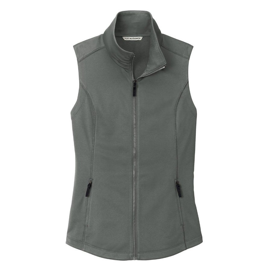 Port Authority® Women’s Smooth Fleece Vest with custom embroidery