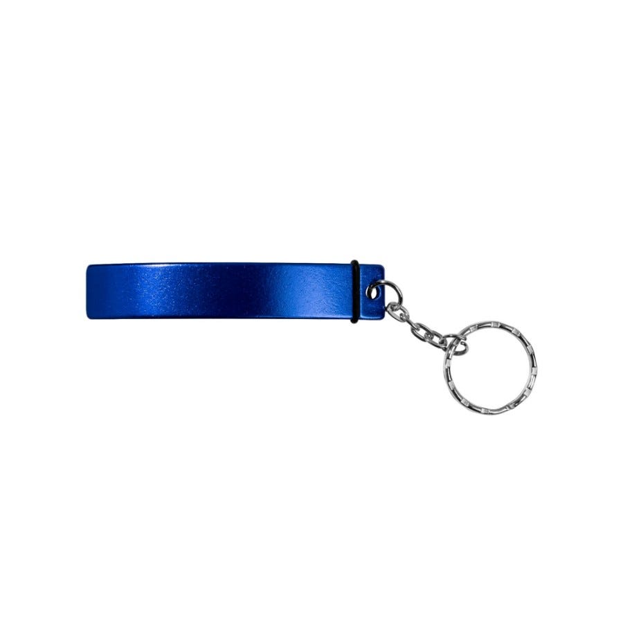 Pop-It Key Chain with bottle opener and customizable logo imprint