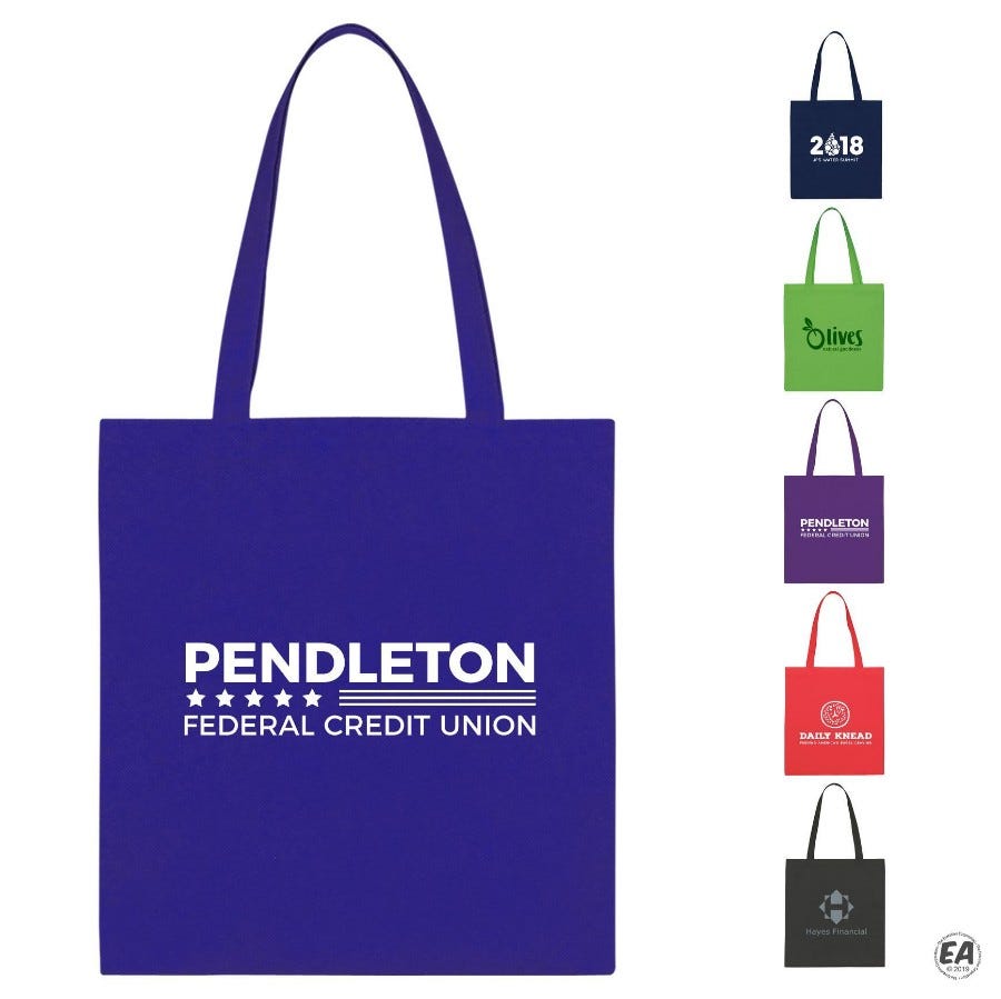 UDH Harbor Tote Bag with large imprint area