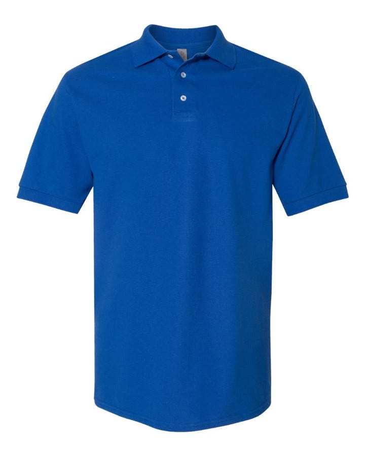 JERZEES® Men’s Piqué Polo Shirt with custom logo embroidery