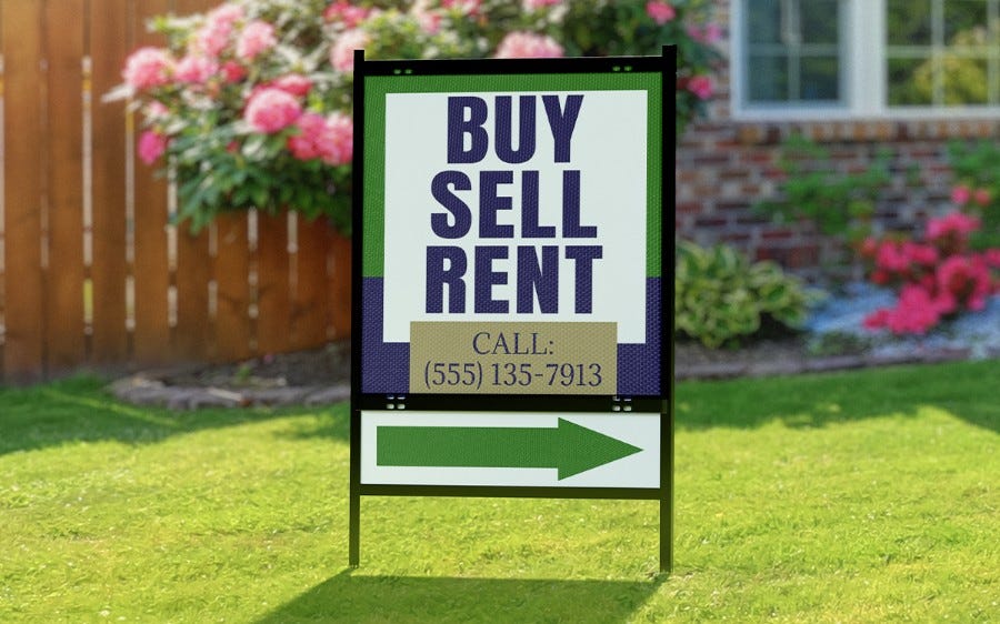 Aluminum signs in standard, reflective, and heavy-duty finishes