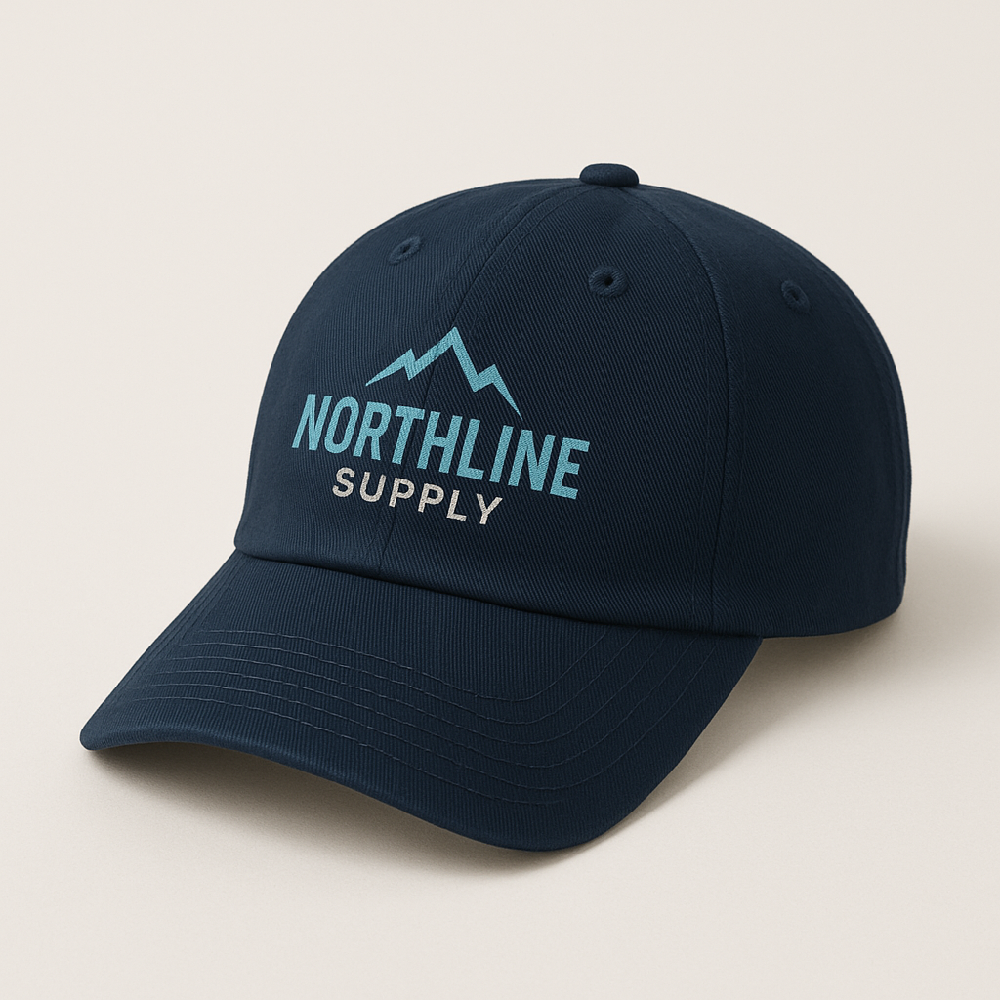 Valucap Econ Cap with embroidered logo