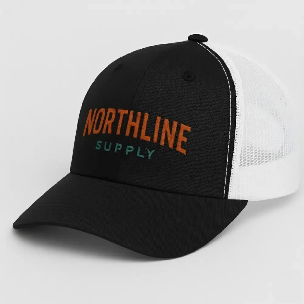 Yupoong Classics Retro Trucker Cap with custom embroidery